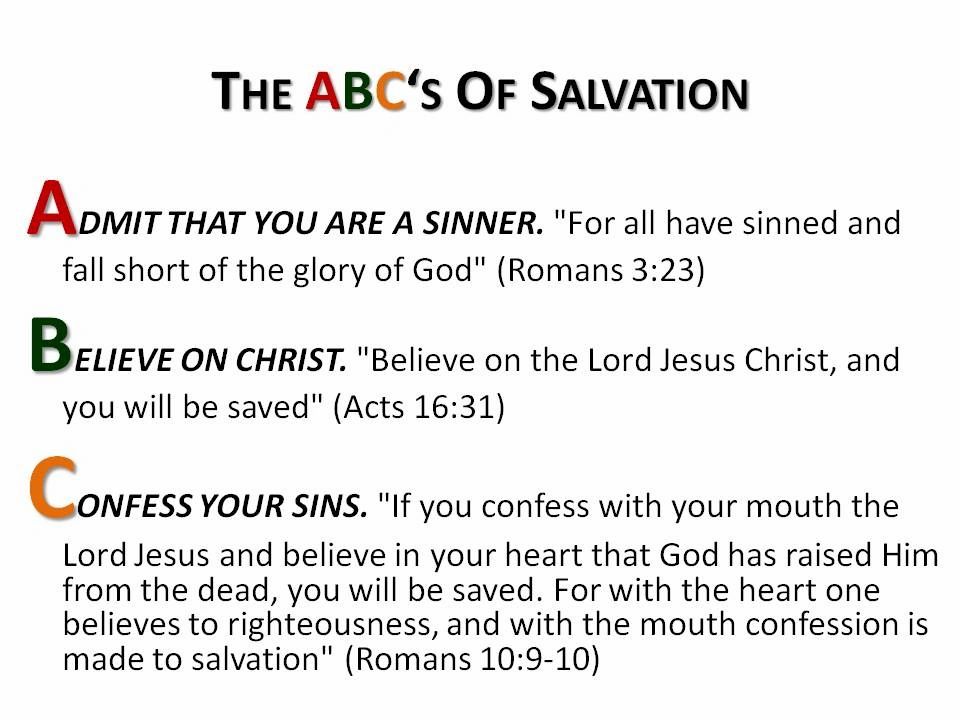 Printable Abc Of Salvation Printable Blank World